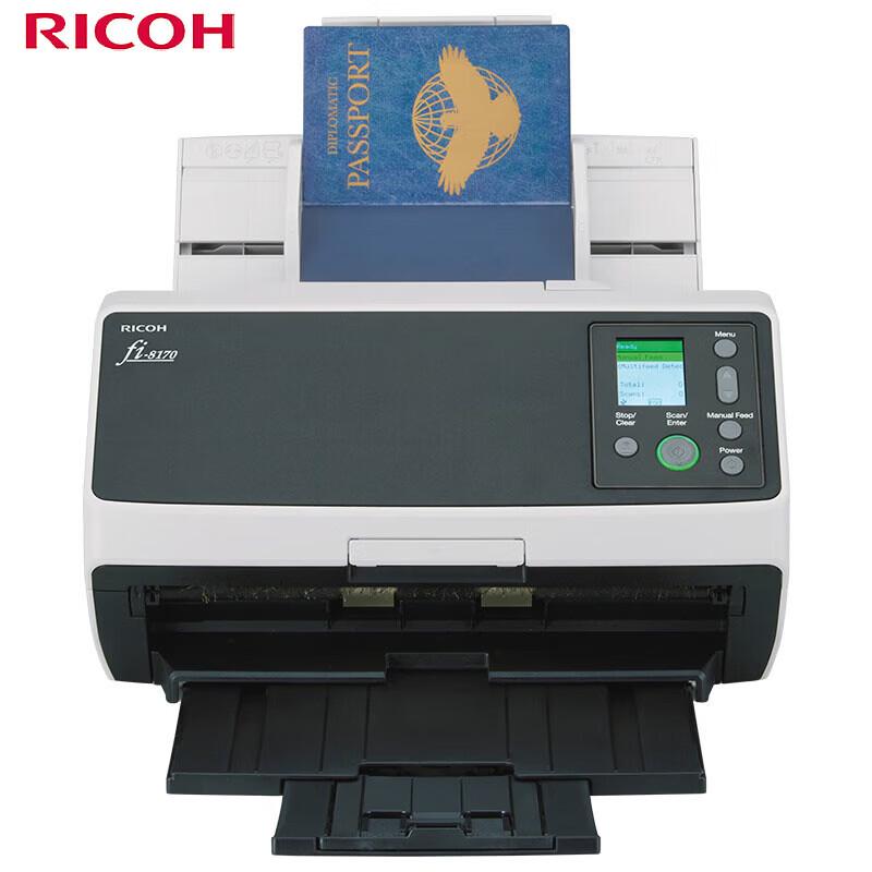 Ricoh fi-8170 A4 High-Speed Duplex Document Scanner CN plug (adapter included)