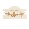 Butterfly Zirconia Bracelet For Women With Elegant Copper Design Perfect For Gift Giving