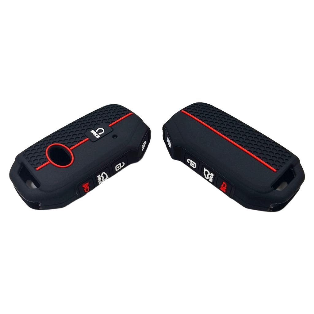 Silicone Car Key Case Holder Shell Soft Remote Cover Protector for KIA Carnival Sportage R Seltos Sorento Stinger Cerato K5 K900
