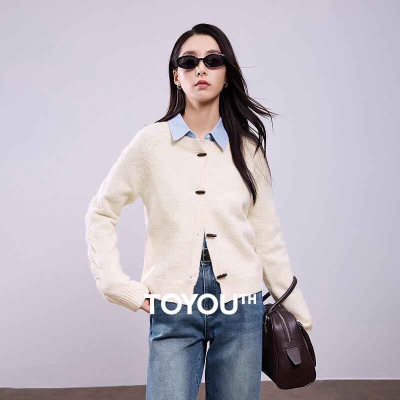 Women's Retro Toggle Button Knitted Cardigan