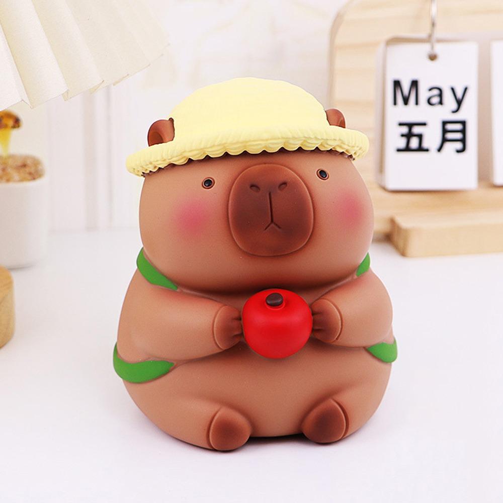 Savings Tank Capybara Money Boxes Decorative Capybara Kids Storage Box  Coins Cash