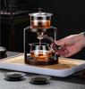 High-end Chinese Automatic Kung Fu Tea Set with Glass Teapot & Teacups