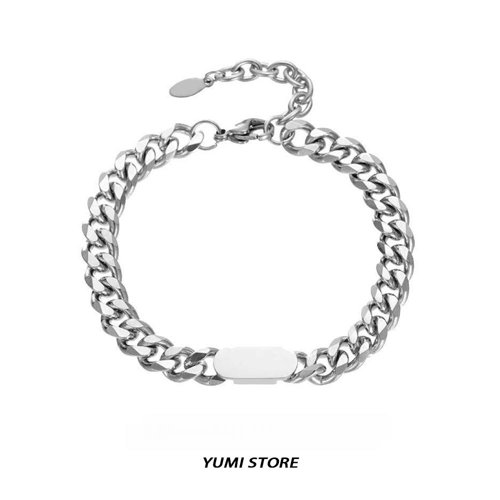 Fashion Shell NK Chain Bracelet For Man Woman Non Fading Titanium Steel Luxury Bracelet New Couple Jewelry Kpop Cool Gift
