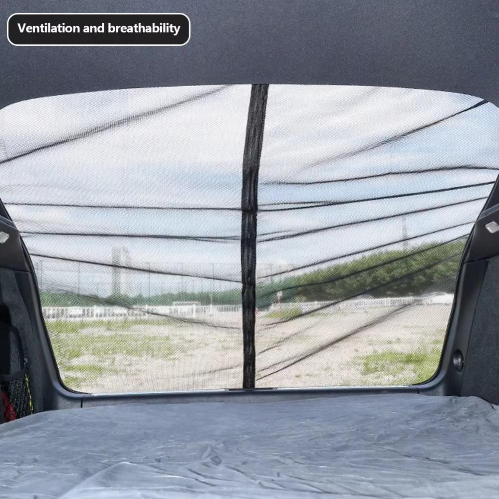 Sonnenschutz SUV Heckklappe Netzgewebe Belüftetete SUV Heckklappe Sichtschutzvorhänge Sommer