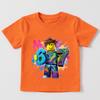 Magliette per Bambini Stampa Gioco Cartone Animato 67 Moda Estiva Manica Corta Casual Girocollo Top per Ragazzi e Ragazze Magliette Top