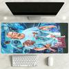 Haaland Large Mouse Pad Keyboard Mat Computer Desk Keyboard Mat Non-Slip Rubber Base Office Desk Accessory