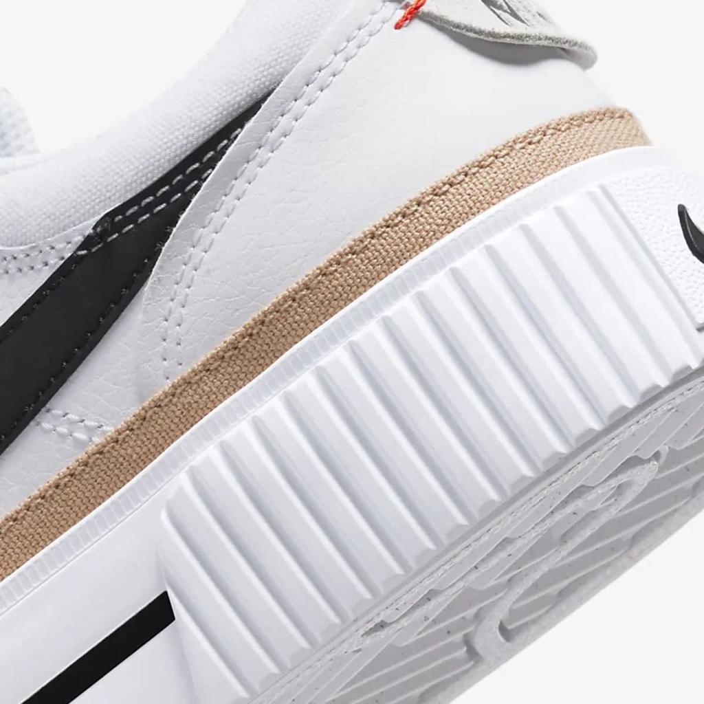 NIKE Court Legacy Lift Court Legacy Authentic Size [W Lift] White/Hemp/Team Orange/Black DM7590-100 25.0cm