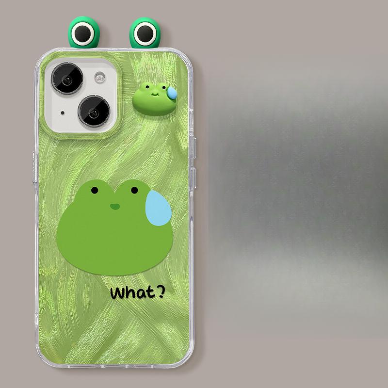 

Подходит для чехла для мобильного телефона Huawei Mate50 Nova10 Кулон в виде лягушки с разводами Перьевая пряжа Honor 90 Невидимая подставка Honor 50 Pro