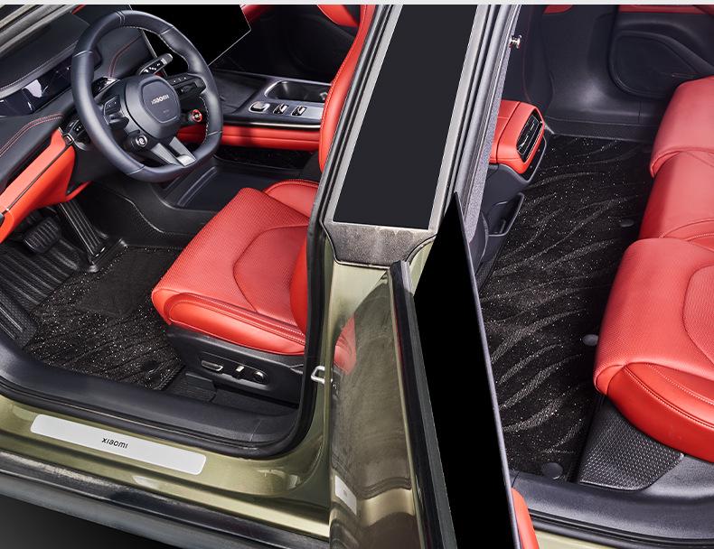 Changan CS75/CS55/Yidong PLUS 360° TPE Galaxy Car Floor Mats: Wear-Resistant & Durable.