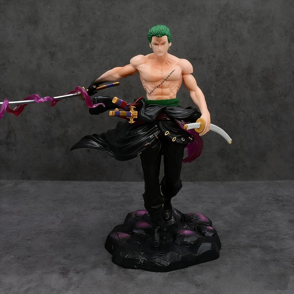 

20СМ Фигурка Ророноа Зоро Санторю Санторю Хаосюку Хаки Аниме ONE PIECE Декорация Сцены Модель Игрушка Подарок Коллекция ПВХ Other