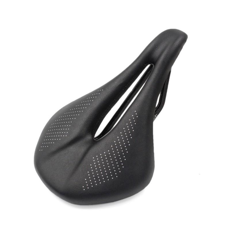 Carbon Fiber Bicycle Saddle Mountain Road Bikes Comfortable Gel Pad Seat Cover Unisex