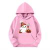 Women's Hooded Gradient Printed Long Sleeved Sweatshirt Loose Women's Sweatshirt  Sweatshirt
