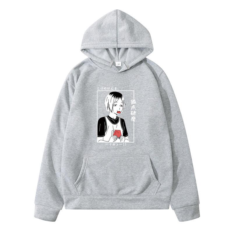 Hip Hop Hooded Men's and Women's Sweater Sports Long Sleeve Printed Loose Hooded Sweater