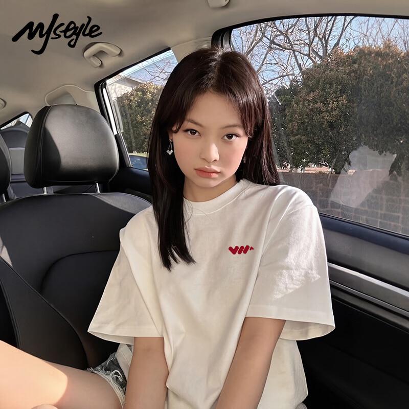 

MJ STYLE Line Segment Graphic T-shirt 3XL
