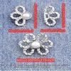 1pc Flower Waistband Buckle Free Pants, Waistband Of Jeans, Large To Small, No Mark Fixed Button Tightening Tool