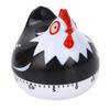 Timer da Cucina con Motivo Pollo, Timer da Forno con Forma Carina, Promemoria Meccanico a Conto alla Rovescia da 60 Minuti per Cucinare