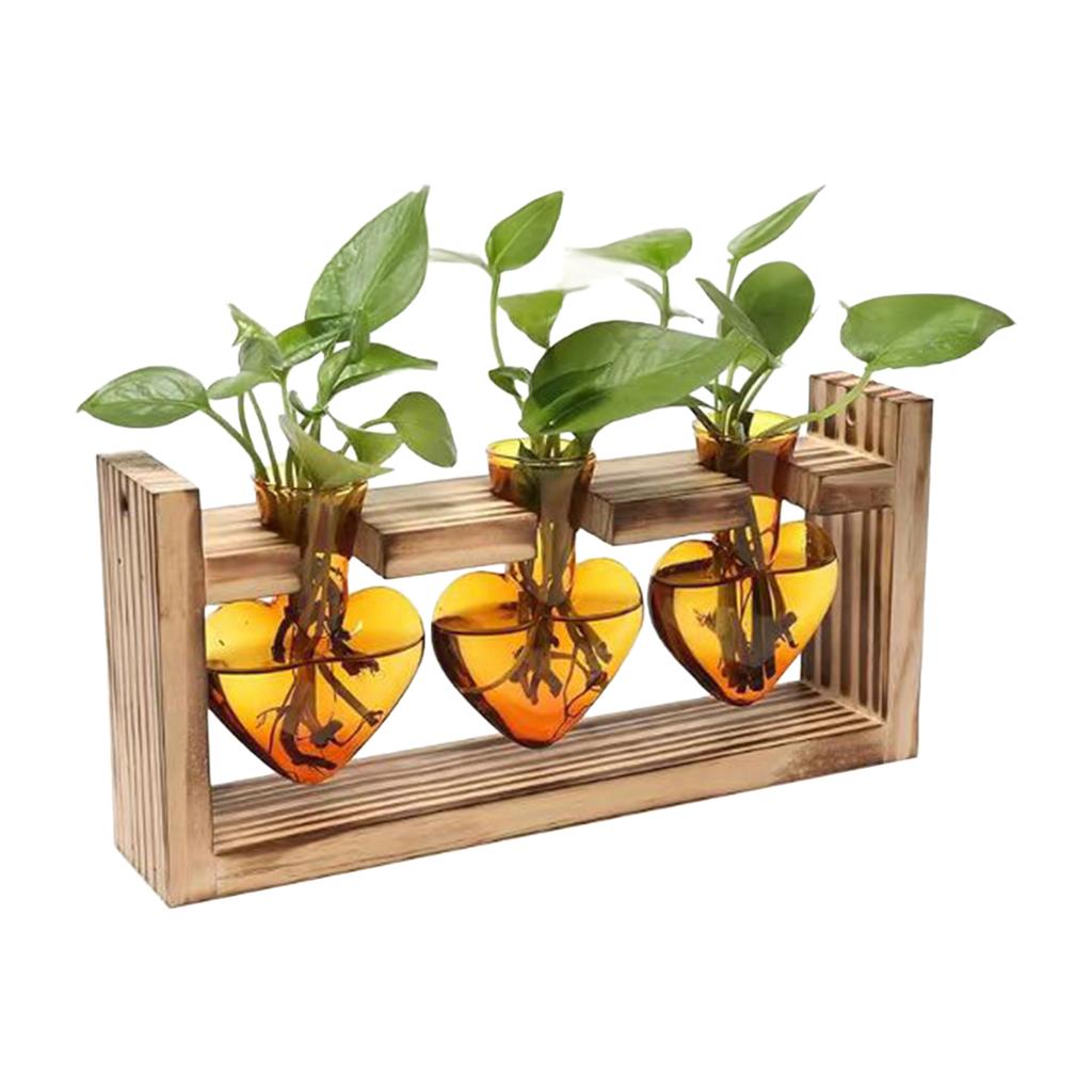 1 Stück Hydroponische Pflanzen Terrarium Vasen Tischdeko Blumentopf Pflanzenbehälter Desktop Glas Pflanzgefäß für Heim- und Bürodekoration
