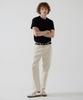Ssinedeu [Nix Straight Natural Cotton Denim - Ivory] Nix Straight Natural Cotton Denim - Ivory