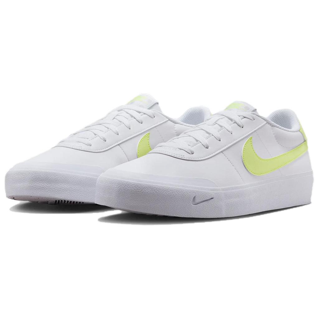 Nike Court Shoot Comfortable Versatile Non-Slip Durable Low-Top Skate Shoes Men Sneakers White FQ8146-106