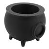 Cauldron Tea Light Holder Aromatherapy Diffuser Candle Jar for Holiday Themed Decoration Desktop