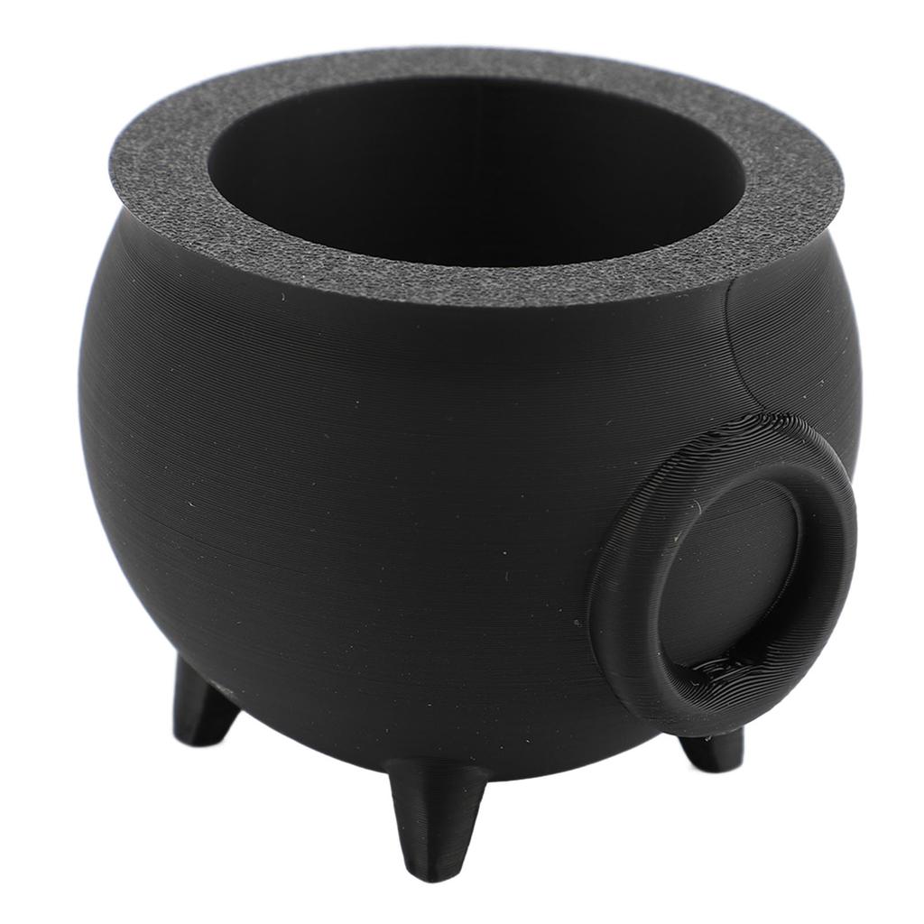 Cauldron Tea Light Holder Aromatherapy Diffuser Candle Jar for Holiday Themed Decoration Desktop