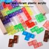 3D Transparent Tetris Puzzle Logic Thinking Brain Development Two-Player Tetris Logic Fun Educational Toy Two Versions Available