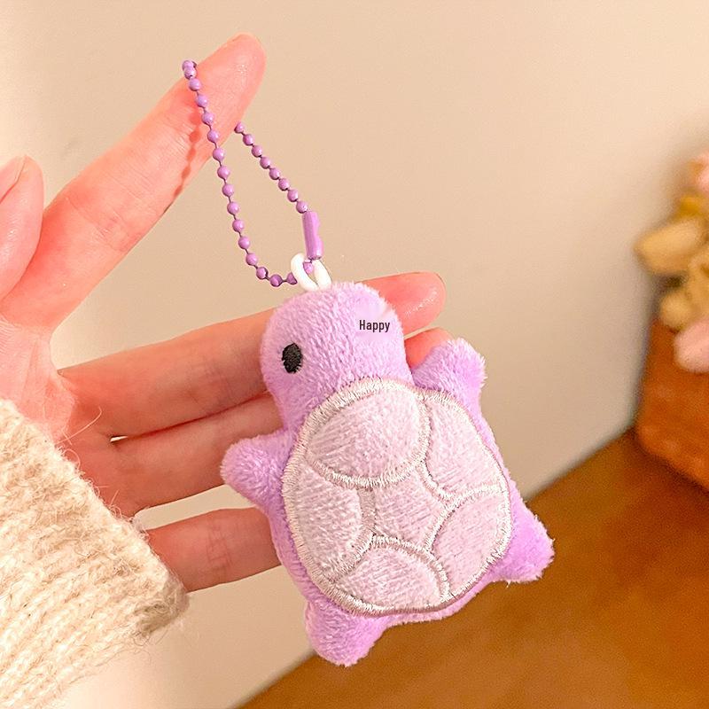 Charmantes Plüschtier-Anhänger: Niedliches Schlüsselanhänger-Ornament & Rucksack-Dekoration für Straßenstand-Aktionen.
