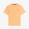FRED PERRY [Womens] Crewneck T-Shirt - Peach Afpf2611142-25A
