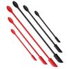 1/3/4Pcs Lengthen Mini Soft Jar Cake Cream Jam Scrapers Silicone Makeup Spatulas Butter Knife Kitchen Tools Accessories