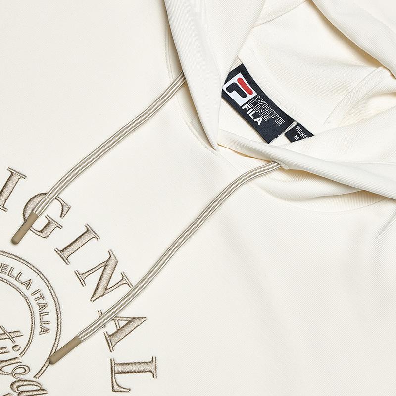 New FILA ORIGINALE Sweatshirt Women's Fresh Ivory F11W449210FIV