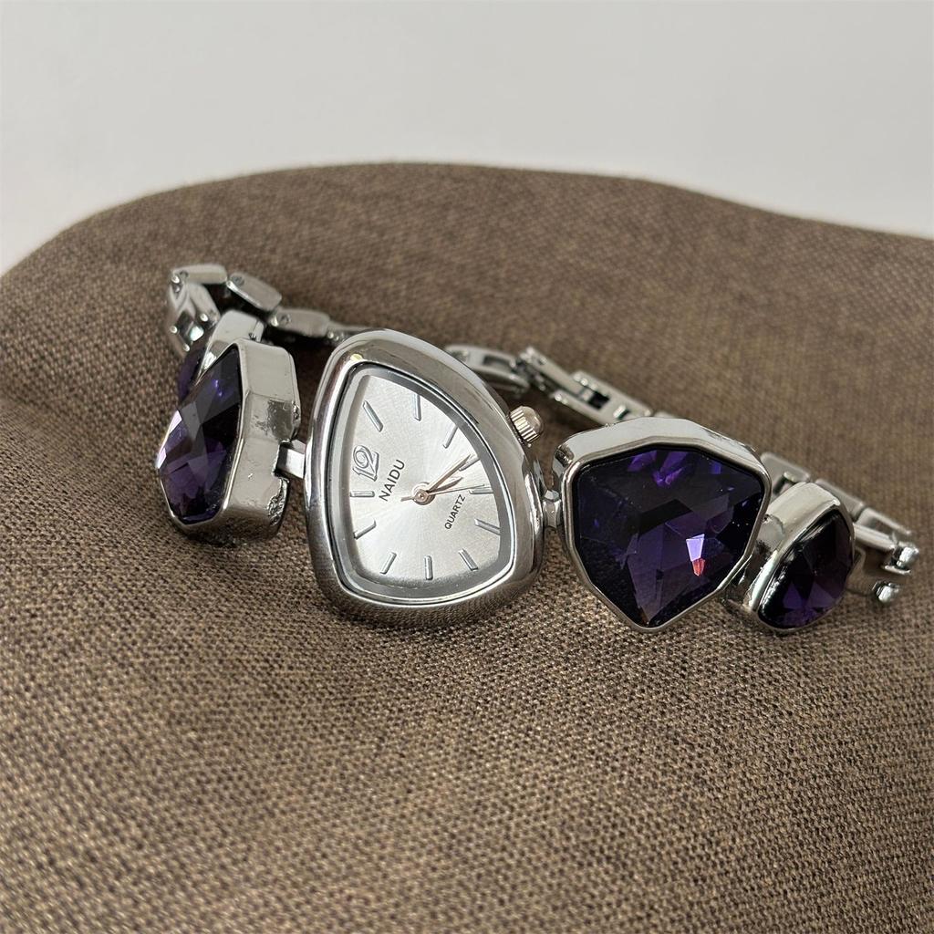 Irregular Design Versatile Women's Watch Light Luxury Niche Bracelet Watch