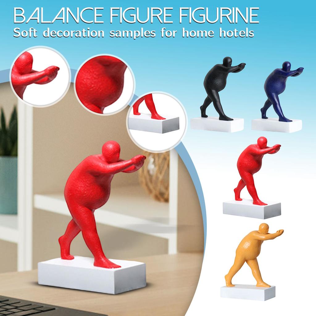 Self Sculpting Inspirational Character Ornaments, Home Furnishings, Hotel Models, Soft Decoration Artworks