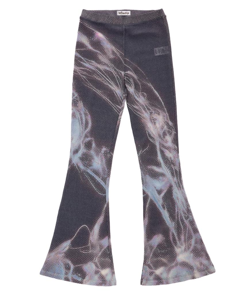 Myullib Graphic Bootcut Pants/Navy