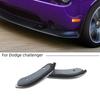 2pcs Front Splitter Bumper Lip Cover Trim For Dodge Challenger SRT Hellcat 2015+