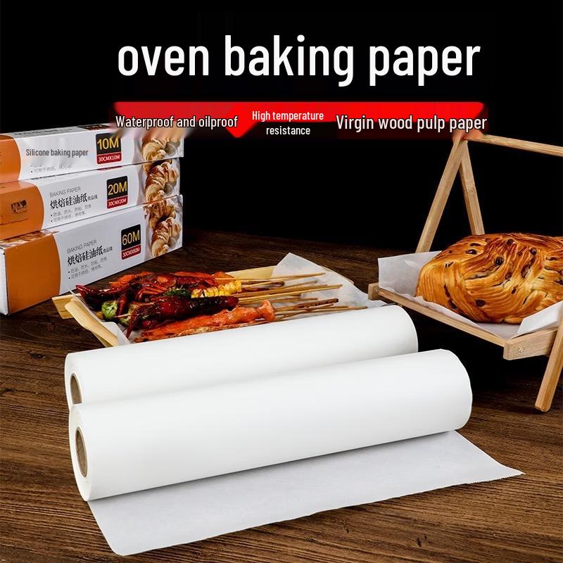 OIMG Food-Grade Silicone Baking Paper Rolls