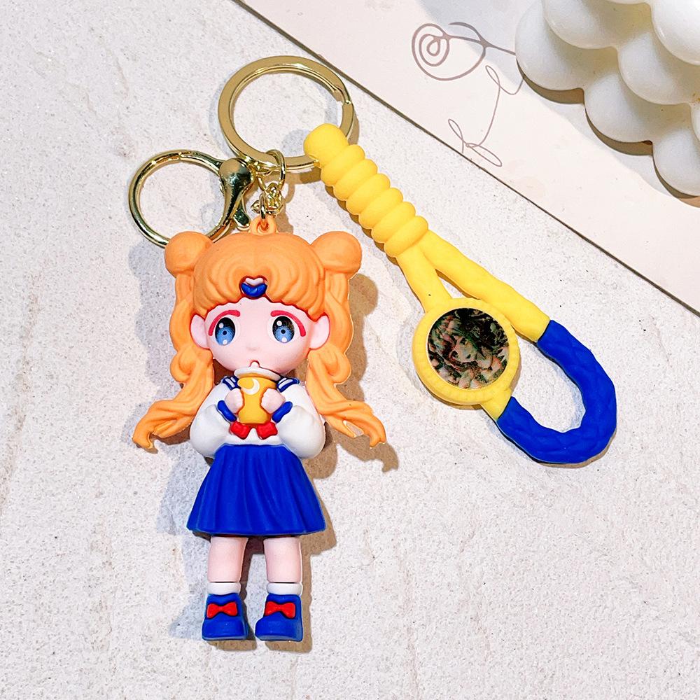 

Аніме Фігурка Сейлор Мун Брелок Мультяшний Милий Місячний Кіт Брелок Марс Юпітер Меркурій Рюкзак Брелок для Ключів Автомобіля Різдвяний Подарунок
