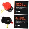 Gatuida 6pcs Kill Switch Pump Switch Engine On Off Switch Pump On Off Switch
