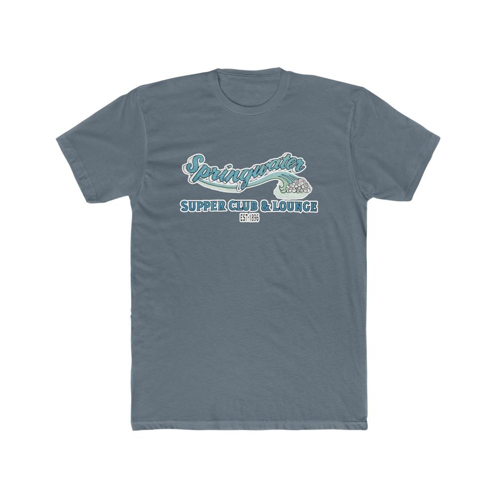 

Springwater Supper Club Nashville Tennessee Bar Men#039;s Cotton Crew Tee Unisex T-Shirt S