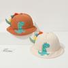 Wide Brim Dinosaur Children Fisherman Hat Cartoon Baby Sun Cap Cute Kids Bucket Hat  Toddler