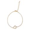 Fashion New Micro-Inlaid Zircon Super Flash Love Bracelet Women'S Daily Versatile Light Luxury Temperament Jewelry