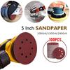 300W 5 Inch Random Orbital Air Sander 6 Speed Regulation Polishing Sanding Machine Portable Car Polisher