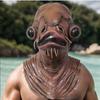 Horror Catfish Latex Mask Novelty Fish Head Cosplay Prop for Halloween Masquerade Party Monster Costume Accessory