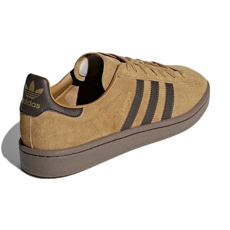 Adidas Originals Campus Wheat Casual Low-Top Sneakers Men Sneakers Coffee-Brown G28210