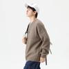 Spring & Autumn Retro Men's Solid Color Street Style Pullover Sweater