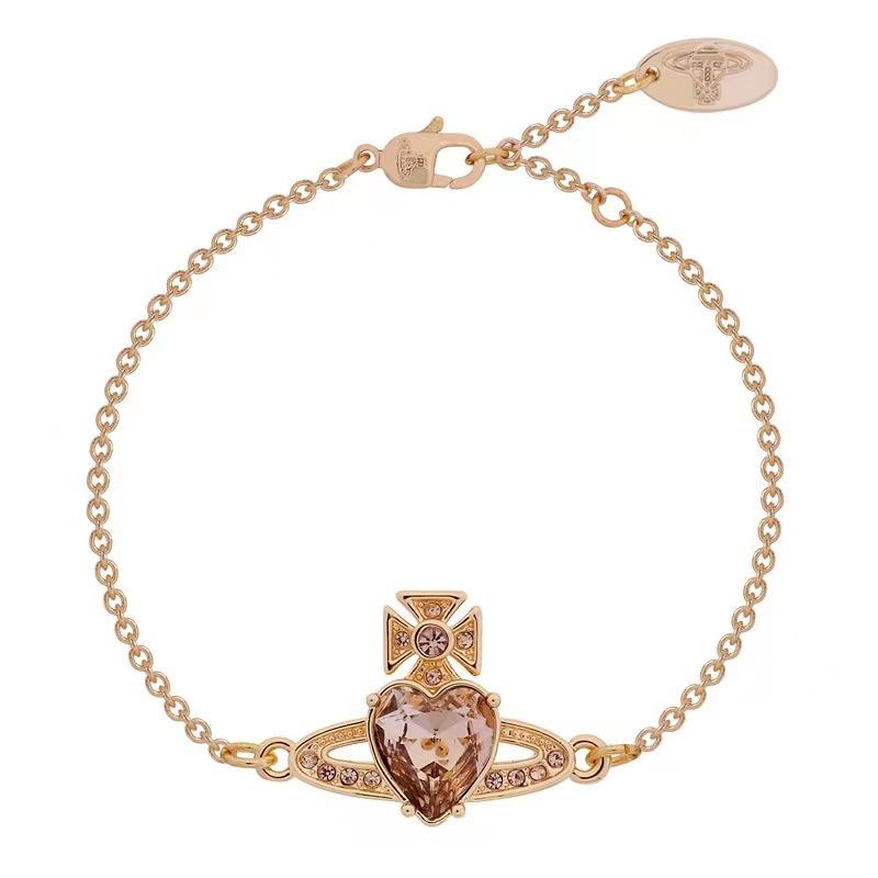 Elegant Westwood Bracelet For Women Fashionable Minimalistic Versatile