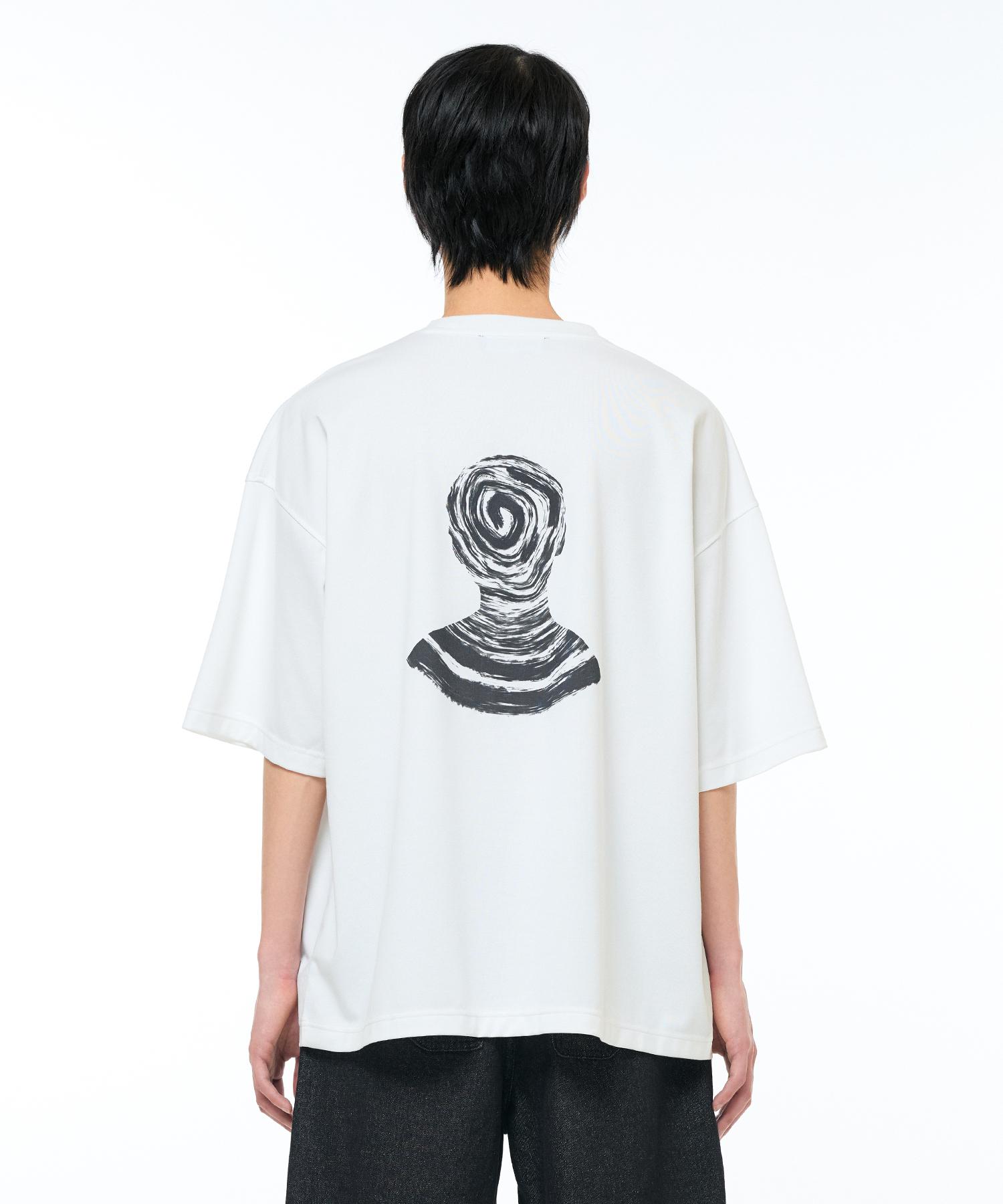Zensai Swell Motion Graphic T-Shirt White/M