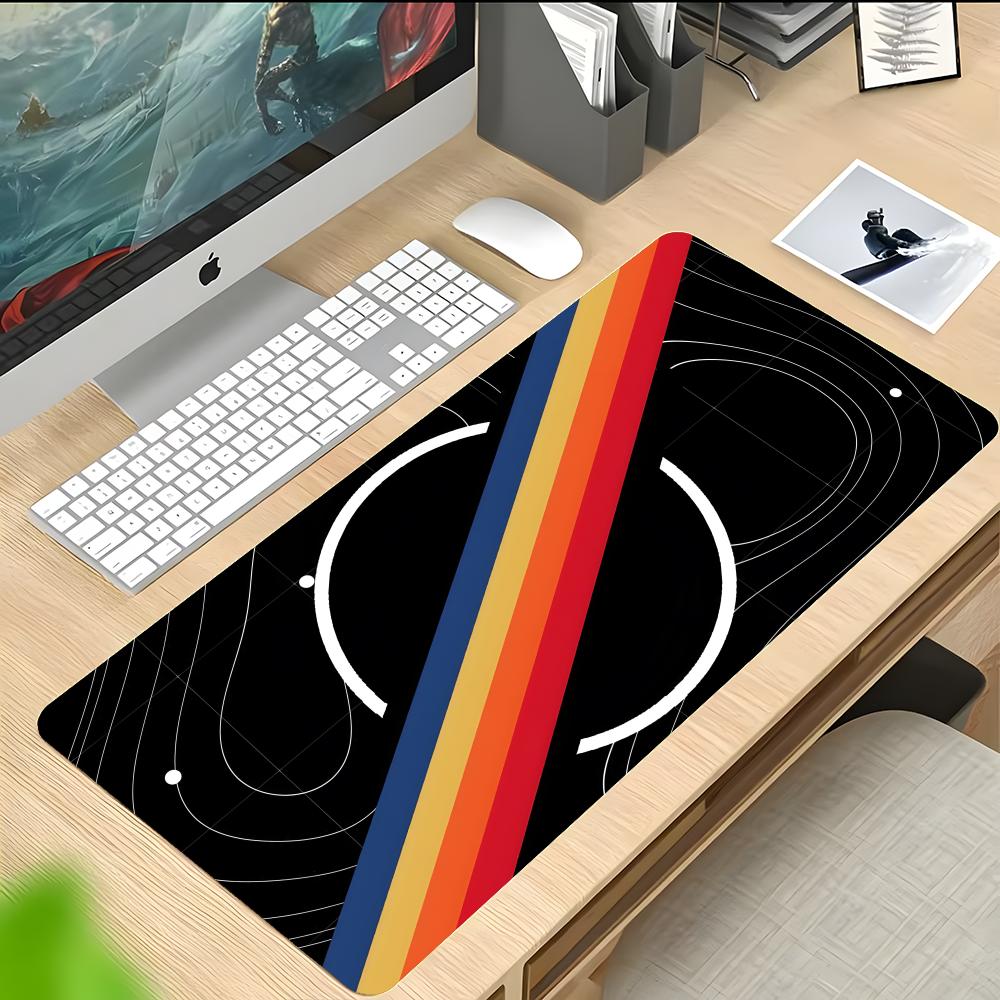 Vast Sci Fi Game SStarfield Mouse Pad Thick Stitched Edge Gaming Mousepad Large NonSlip Desk Mat