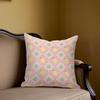 Lemon Bloom Square Jacquard Pillow Cover for Sofa Office Waist Cushion Cover Home Decorative Pillowcase