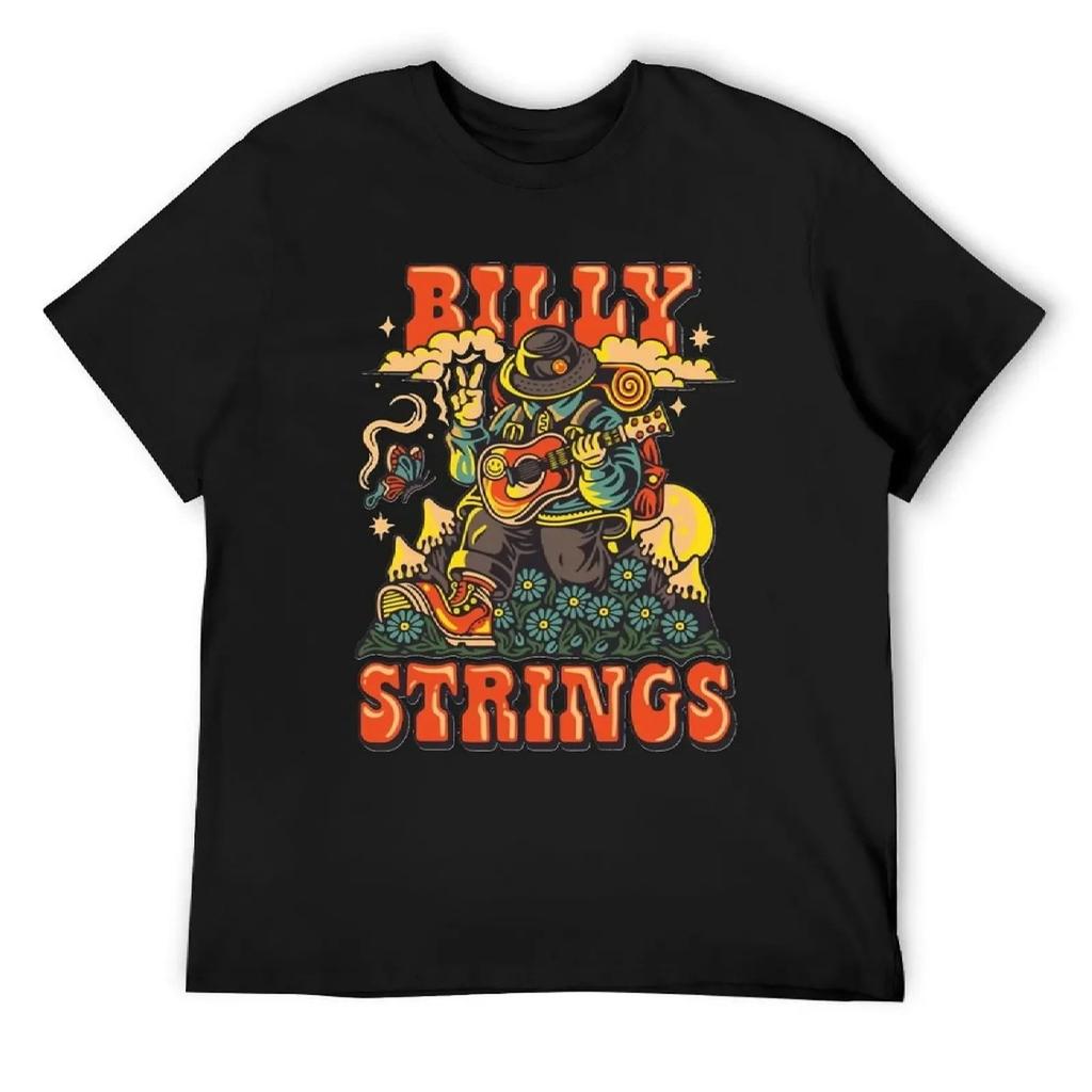 Billy strings maglietta autunno inverno vestiti carini top pesanti t-shirt da uomo casual alla moda