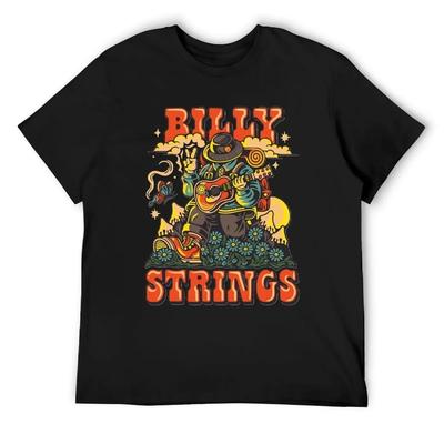 Billy Strings Fall Winter T-Shirt Cute Clothes Heavyweights Tops Mens T Shirts Casual Stylish